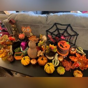 LOT Fall/Halloween decoration bundle
